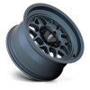 Terra - 17in, Cast Aluminum, Metallic Blue, 17X8.5, 6X5.5, 0mm, 194933180035, 194933180035