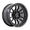 Wrath - 20in, Cast Aluminum, Satin Black, 20X9, 5X5.0, 0mm, 194933185405, 194933185405