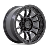 Wrath - 17in, Cast Aluminum, Satin Black, 17X8.5, 6X5.5, 0mm, 194933185429, 194933185429