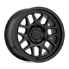 Bully OL - 16in, Cast Aluminum, Satin Black, 16X8, 5X5.0, 0mm, 885463793184, 885463793184