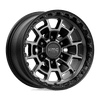 Summit - 16in, Cast Aluminum, Satin Black W/ Gray Tint, 16X8, 6X5.5, 0mm, 194933071265, 194933071265