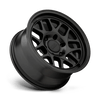 Bully OL - 16in, Cast Aluminum, Satin Black, 16X8, 6X5.5, 0mm, 885463793160, 885463793160
