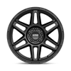 Nomad - 18in, Cast Aluminum, Satin Black, 18X8, 5X110, 38mm, 885463736815, 885463736815
