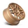 Nomad - 17in, Cast Aluminum, Matte Bronze, 17X8, 5X4.5, 38mm, 885463736921, 885463736921