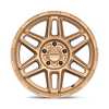 Nomad - 17in, Cast Aluminum, Matte Bronze, 17X8, 5X4.25, 38mm, 885463736884, 885463736884