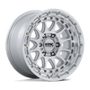 Crux - 17in, Cast Aluminum, Gloss Silver W/ Machined Face, 17X8.5, 5X5.0, 25mm, 194933427529, 194933427529