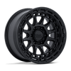 Crux - 17in, Cast Aluminum, Blackout, 17X8.5, 5X5.0, 0mm, 194933427611, 194933427611
