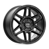 Nomad - 17in, Cast Aluminum, Satin Black, 17X8, 5X120, 38mm, 885463736853, 885463736853