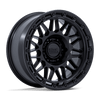 Attack - 17in, Cast Aluminum, Matte Black, 17X8.5, 6X135, 0mm, 194933425549, 194933425549