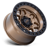 Torx - 17in, Cast Aluminum, Matte Bronze W Gloss Black Lip, 17X8.5, 6X135, 0mm, 194933389865, 194933389865