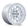 Torx - 17in, Cast Aluminum, Gloss Silver W/ Machined Face, 17X8.5, 6X135, 25mm, 194933389988, 194933389988