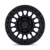 IMS - 17in, Cast Aluminum, Matte Black W/ Gloss Black Lip, 17X8.5, 5X5.0, 25mm, 194933358380, 194933358380