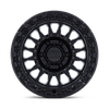 IMS - 18in, Cast Aluminum, Matte Black W/ Gloss Black Lip, 18X9, 6X4.5, 18mm, 194933358298, 194933358298