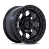 Riot SBL - 17in, Cast Aluminum, Satin Black, 17X8.5, 6X5.5, 10mm, 194933303748, 194933303748