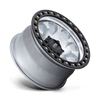 Riot SBL - 17in, Cast Aluminum, Machined W/ Satin Black Lip, 17X9, 6X135, -12mm, 194933303830, 194933303830