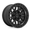 GRS - 18in, Cast Aluminum, Satin Black, 18X9, 8X180, -12mm, 194933446612, 194933446612