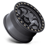 Riot SBL - 17in, Cast Aluminum, Anthracite W/ Satin Black Lip, 17X9, 6X135, -12mm, 194933303946, 194933303946