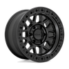 GRS - 17in, Cast Aluminum, Satin Black, 17X9, 6X135, 0mm, 194933217373, 194933217373