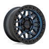 GRS - 18in, Cast Aluminum, Midnight Blue W/ G-Black Lip, 18X8.5, 6X120, 0mm, 194933300327, 194933300327