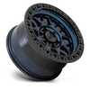 GRS - 17in, Cast Aluminum, Midnight Blue W/ G-Black Lip, 17X8.5, 8X6.5, 0mm, 194933300860, 194933300860