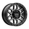 Mesa - 18in, Cast Aluminum, Satin Black W/ Gray Tint, 18X9, 8X170, 18mm, 885463816715, 885463816715