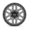 Mesa - 18in, Cast Aluminum, Satin Black W/ Gray Tint, 18X9, 6X5.5, 18mm, 885463816784, 885463816784
