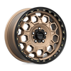 Trek - 17in, Cast Aluminum, Matte Bronze W/ Black Lip, 17X8, 6X5.5, 20mm, 194933047543, 194933047543