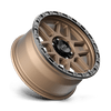Mesa - 18in, Cast Aluminum, Matte Bronze W/ Black Lip, 18X9, 6X4.5, 18mm, 885463816807, 885463816807
