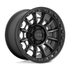 Carnage - 16in, Cast Aluminum, Satin Black W/ Gray Tint, 16X8, 6X5.5, 0mm, 194933102839, 194933102839