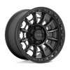 Carnage - 16in, Cast Aluminum, Satin Black W/ Gray Tint, 16X8, 6X5.5, 0mm, 194933102839, 194933102839