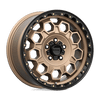 Trek - 17in, Cast Aluminum, Matte Bronze W/ Black Lip, 17X9, 5X5.0, -12mm, 194933047475, 194933047475