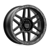 Mesa - 17in, Cast Aluminum, Satin Black W/ Gloss Black Lip, 17X8.5, 6X130, 0mm, 194933165070, 194933165070