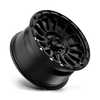 Impact - 18in, Cast Aluminum, Satin Black, 18X9, 5X150, 18mm, 885463817743, 885463817743