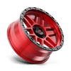 Mesa - 17in, Cast Aluminum, Candy Red W/ Black Lip, 17X8.5, 6X135, 0mm, 194933056958, 194933056958