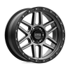 Mesa - 20in, Cast Aluminum, Satin Black W/ Gray Tint, 20X9, 6X135, 0mm, 885463817569, 885463817569