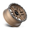 Mesa - 20in, Cast Aluminum, Matte Bronze W/ Black Lip, 20X9, 5X5.0, 18mm, 885463817620, 885463817620