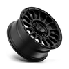 Impact - 16in, Cast Aluminum, Satin Black, 16X8, 6X5.5, 0mm, 885463817972, 885463817972