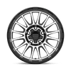 Impact - 16in, Cast Aluminum, Satin Black Machined, 16X7, 5X4.5, 30mm, 194933044160, 194933044160