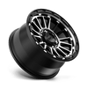 Impact - 17in, Cast Aluminum, Satin Black Machined, 17X9, 6X4.5, 18mm, 885463817842, 885463817842