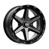 Tempo - 20in, Cast Aluminum, Satin Black W/ Gray Tint, 20X9, 6X135/5.5, 0mm, 194933043422, 194933043422