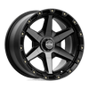 Tempo - 20in, Cast Aluminum, Satin Black W/ Gray Tint, 20X9, 5X5.0/5.5, 0mm, 194933043477, 194933043477