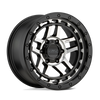 Recon - 17in, Cast Aluminum, Satin Black Machined, 17X9, 6X5.5, -2mm, 194933022021, 194933022021