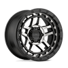 Recon - 17in, Cast Aluminum, Satin Black Machined, 17X9, 6X5.5, -2mm, 194933022021, 194933022021