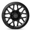 Grenade Off-Road - 17in, Cast Aluminum, Matte Black, 17X8.5, 8X6.5, 0mm, 194933008933, 194933008933