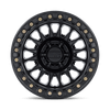 Impact Beadlock - 17in, Cast Aluminum, Matte Black, 17X9, 5X5.0, 25mm, 194933433827, 194933433827