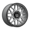 Grenade Off-Road - 18in, Cast Aluminum, Matte Gray W/ Matte Black Lip, 18X8.5, 6X5.5, 35mm, 194933055258, 194933055258
