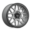 Grenade Off-Road - 18in, Cast Aluminum, Matte Gray W/ Matte Black Lip, 18X8.5, 5X120, 35mm, 194933055319, 194933055319