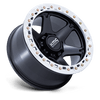 Vi Beadlock - 20in, Cast Aluminum, Satin Black W/ Machined Ring, 20X10, 8X170, -48mm, 194933359042, 194933359042