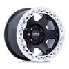 Vi Beadlock - 17in, Cast Aluminum, Satin Black W/ Machined Ring, 17X9, 6X135, 1mm, 194933385089, 194933385089