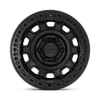 Tank Beadlock - 17in, Cast Aluminum, Satin Black, 17X9, 6X5.5, -15mm, 194933077762, 194933077762